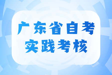 廣東省自考實踐考核